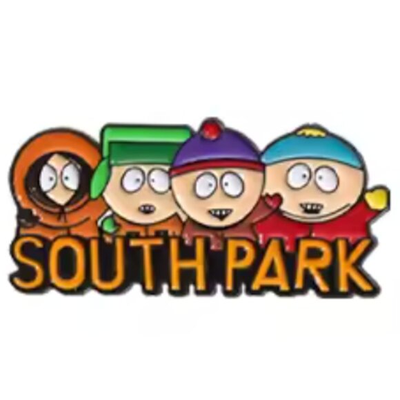 SOUTH PARK Collectible Enamel Pin KENNY, KYLE, STAN and CARTMAN - Picture 2 of 2